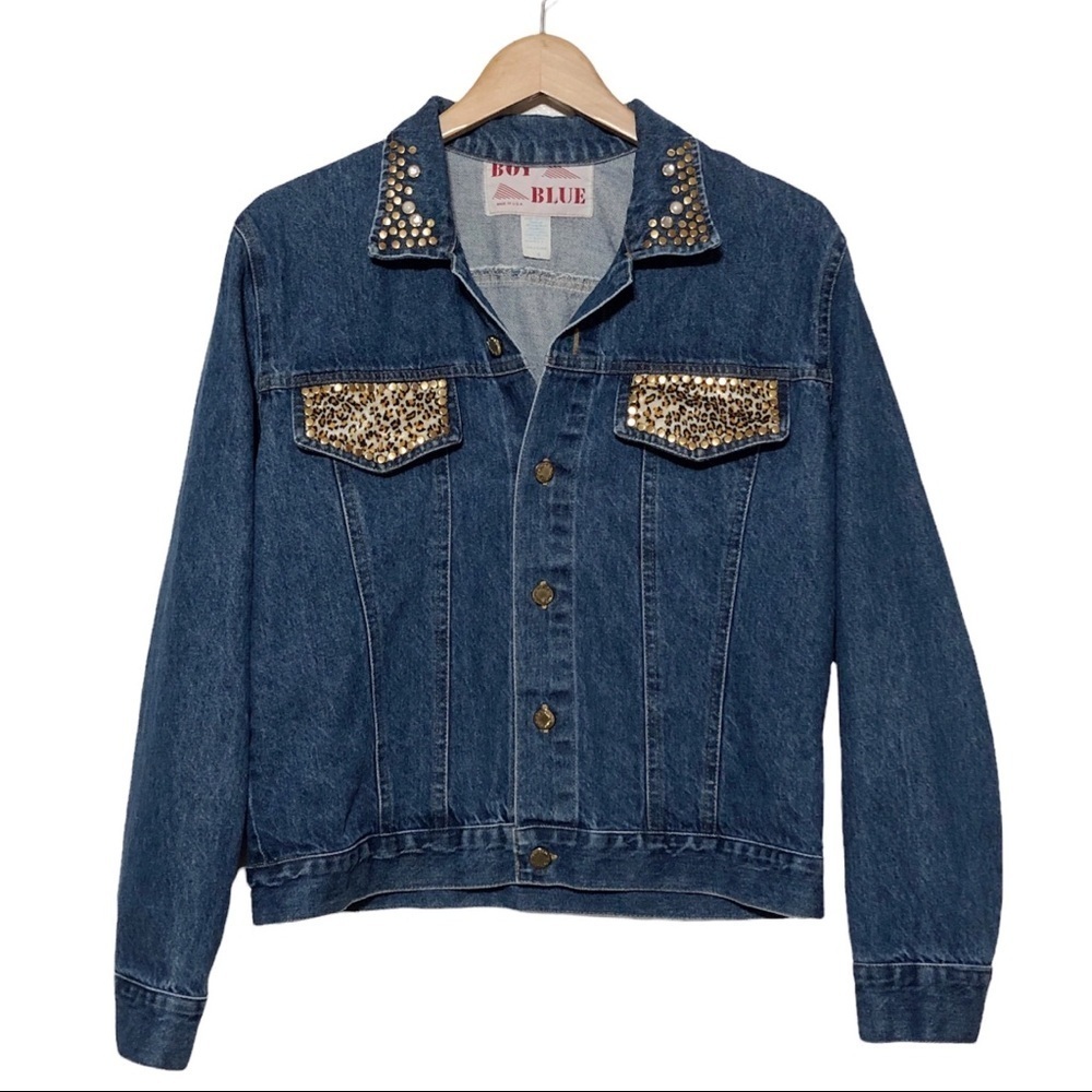 Vintage 80’s-90’s Boy Blue Denim Jacket